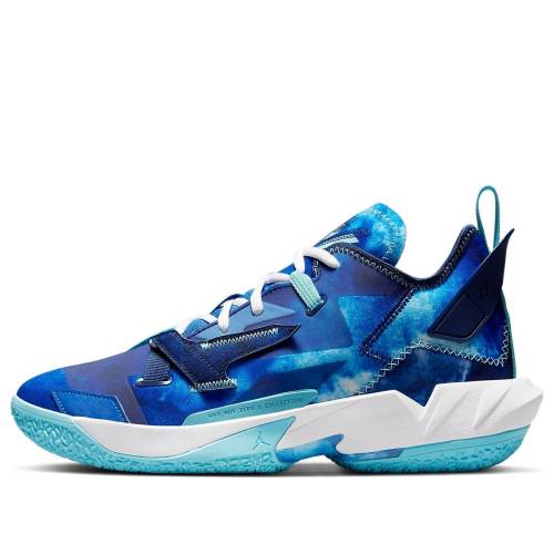 ナイキ ジョーダン 青色 ブルー 白色 ホワイト ZER0.4 'TRUST LOYALTY' スニーカー メンズ JORDAN AIR WHY NOT PF AND DM1290-401 / BLUE LIGHT BLUE WHITE