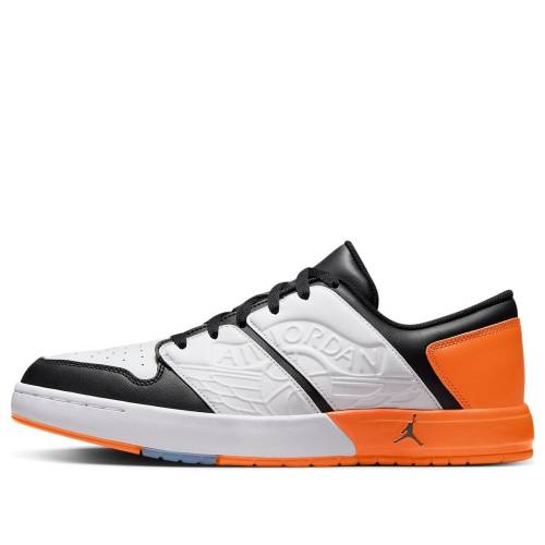 ナイキ ジョーダン 白いこと 白いこと 黒いこと 黒いこと 橙 オレンジ色 \u0027SHATTERED BACKBOARD\u0027 スニーカー メンズ JORDAN AIR NU RETRO 1 LOW DV5141-108 / WHITE BLACK ORANGE BLAZE