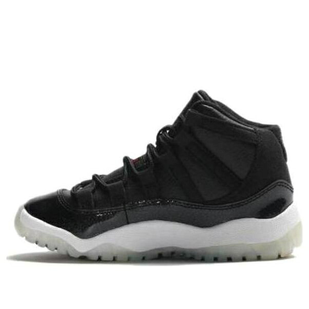 ナイキ ジョーダン 黒色 ブラック 赤 レッド 白色 ホワイト '7210' ジュニア キッズ JORDAN (PS) AIR 11 RETRO '72-10' 378039-002 / BLACK GYM RED WHITE ANTHRACITE ベビー マタニティ スニーカー