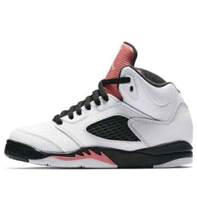 ナイキ ジョーダン 白色 ホワイト 'WHITE SUNBLUSH' ジュニア キッズ JORDAN (PS) AIR 5 RETRO 440893-115 / WHITE ベビー マタニティ スニーカー