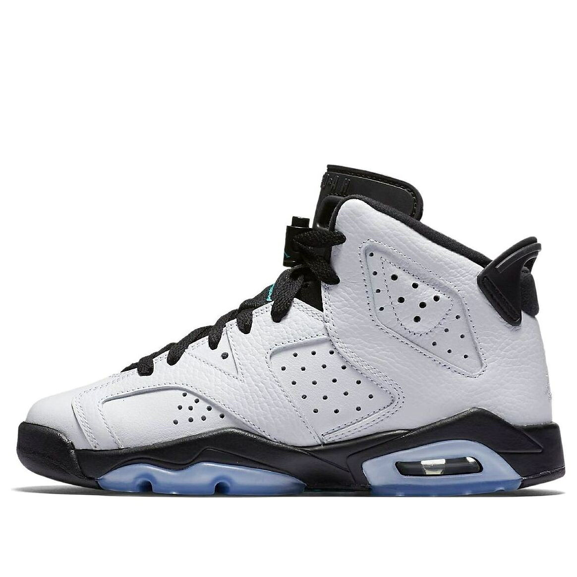 ナイキ ジョーダン 白色 ホワイト 黒色 ブラック 'HYPER JADE' ジュニア キッズ JORDAN (GS) AIR 6 RETRO 384665-122 / WHITE BLACK ベビー マタニティ スニーカー 43,550円