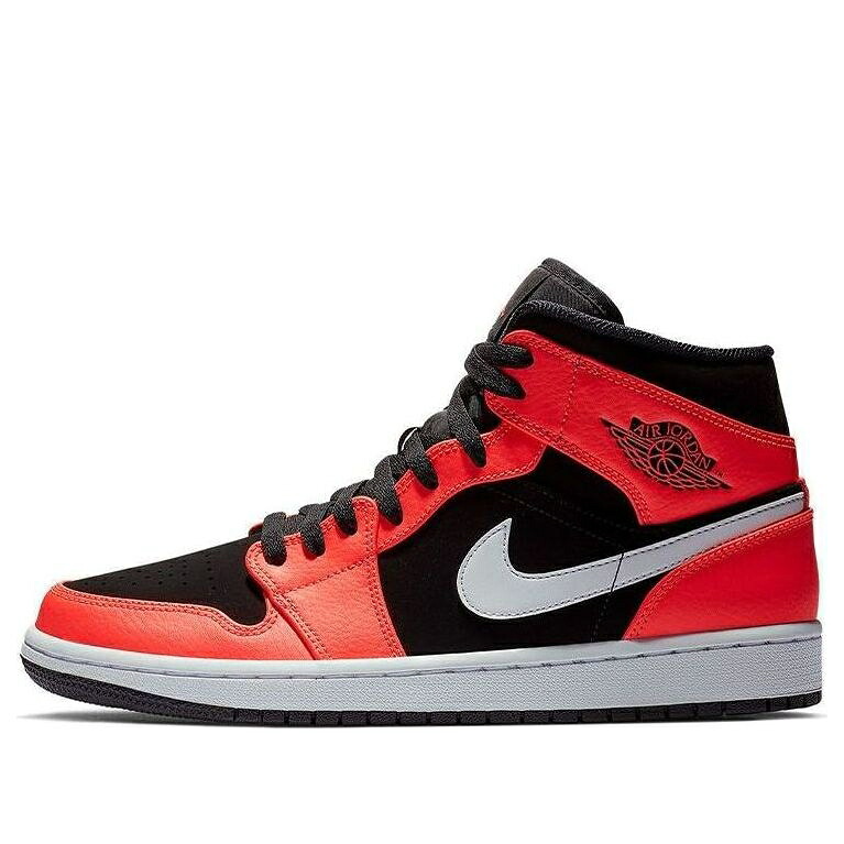 ナイキ ジョーダン ミッド 黒いこと 黒いこと \u0027INFRARED 23\u0027 スニーカー メンズ JORDAN AIR 1 RETRO MID 554724-061 / BLACK INFRARED