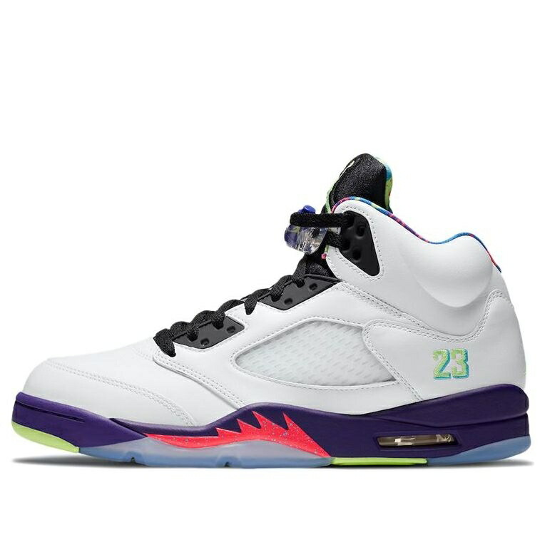 ナイキ ジョーダン 白色 ホワイト 緑 グリーン コート 紫 パープル ALTERNATE BELAIR スニーカー メンズ JORDAN AIR 5 RETRO BEL-AIR DB3335-100 / WHITE GHOST GREEN COURT PURPLE