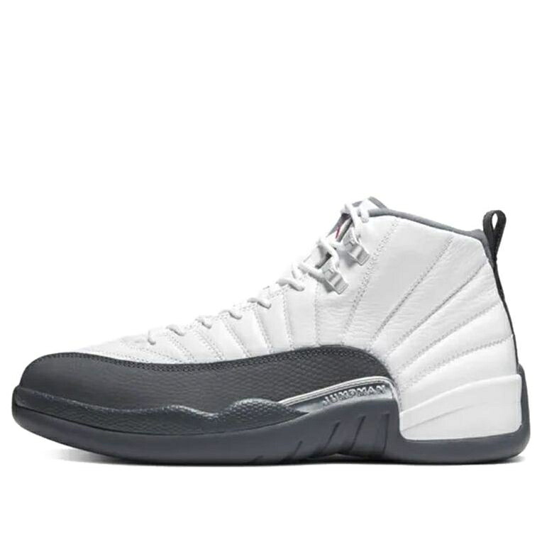 ナイキ ジョーダン 薄墨色 薄墨色 \u0027WHITE GREY\u0027 スニーカー メンズ JORDAN AIR 12 RETRO DARK 130690-160 / GREY