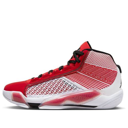 ナイキ ジョーダン 赤 赤いこと 白いこと 白いこと \u0027UNIVERSITY RED\u0027 スニーカー メンズ JORDAN AIR XXXVIII 38 PF AJ38 DZ3355-100 / RED WHITE 靴-スニーカー