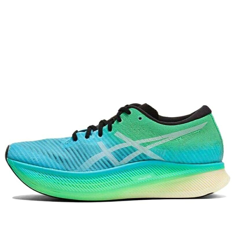 アシックス 天の原 緑 緑であること 青味 青み \u0027ORANGE BLUE\u0027 スニーカー レディース ASICS (WMNS) METASPEED SKY POP ISLAND 1012B069-001 / GREEN BLUE