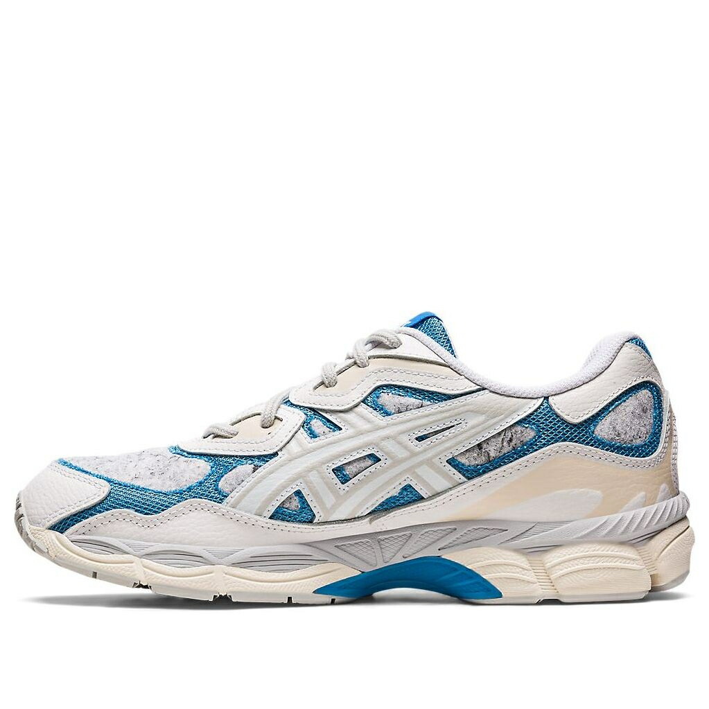 アシックス 白色 ホワイト 青色 ブルー 2.0 'WHITE BLUE' スニーカー メンズ ASICS GEL-NYC SHIGEN DOLPHIN 1203A281-100 / WHITE DOLPHIN BLUE