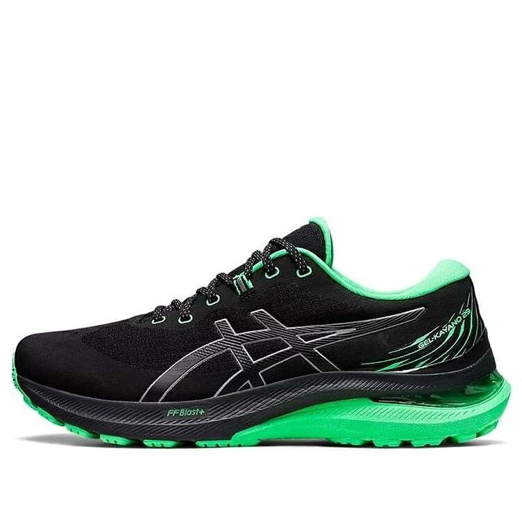 アシックス ともし火 黒いこと 黒いこと 緑 緑であること \u0027BLACK LEAF\u0027 スニーカー メンズ ASICS GEL-KAYANO 29 LITE SHOW NEW 1011B473-001 / BLACK GREEN