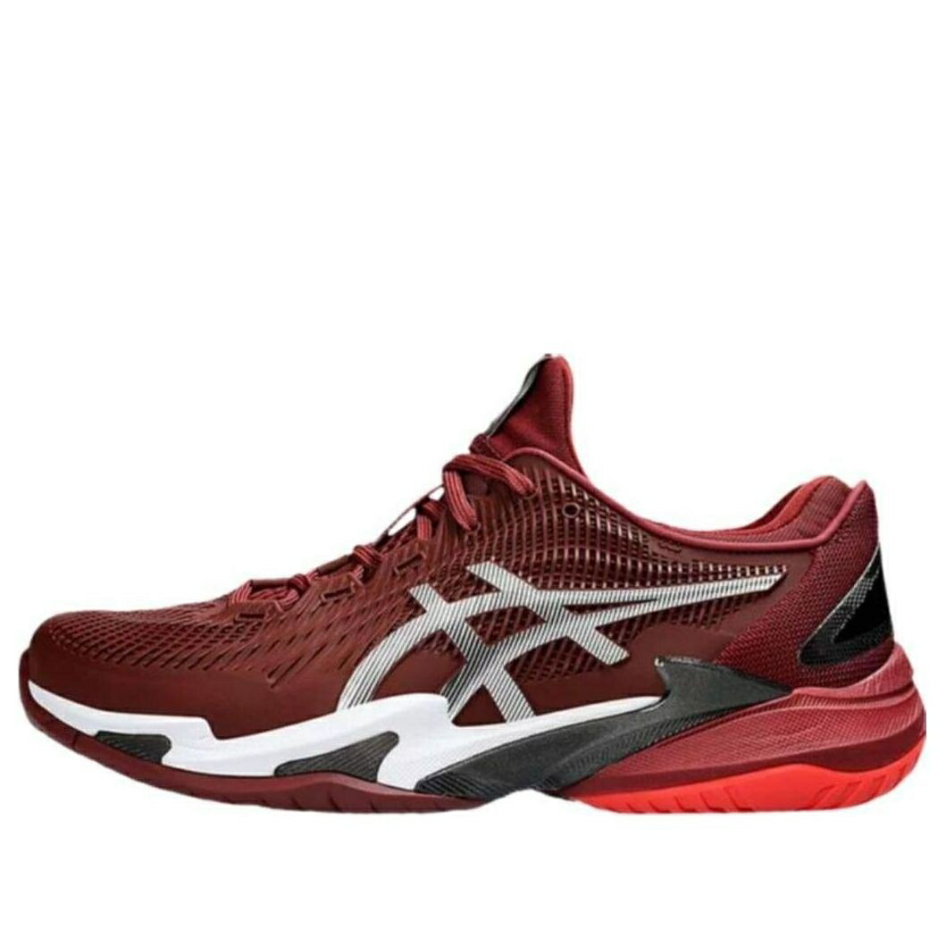 アシックス 厚地の外套 赤 赤いこと 白いこと 白いこと \u0027ANTIQUE RED\u0027 スニーカー メンズ ASICS COURT FF 3 1041A370-600 / ANTIQUE RED WHITE