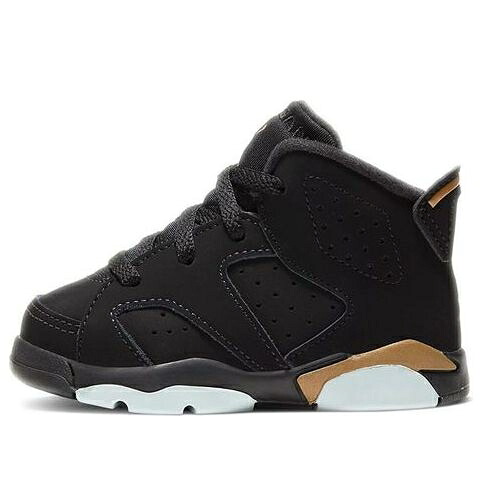 ナイキ ジョーダン 黒色 ブラック ゴールド 'DEFINING MOMENTS' ベビー JORDAN (TD) AIR 6 RETRO SE 2020 CT4966-007 / BLACK MTLC GOLD