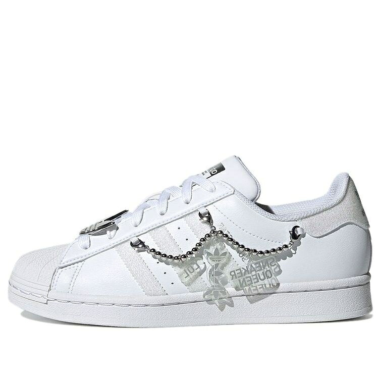 アディダス オリジナルス はやりっ児 白いこと 白いこと 薄墨色 薄墨色 スニーカー レディース ADIDAS (WMNS) ORIGINALS SUPERSTAR FOR WHITE/SILVER/GREY GZ8404 / WHITE GREY