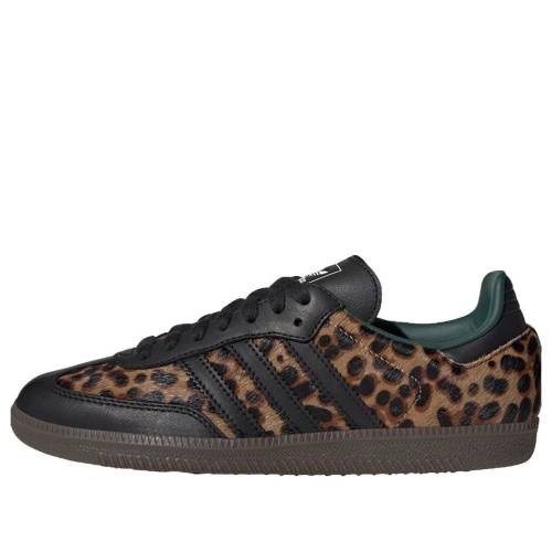 アディダス サンバ 黒いこと 黒いこと 中核グループ 緑 緑であること \u0027CORE LEOPARD\u0027 スニーカー レディース ADIDAS (WMNS) SAMBA OG BLACK JI2735 / CORE BLACK COLLEGIATE GREEN