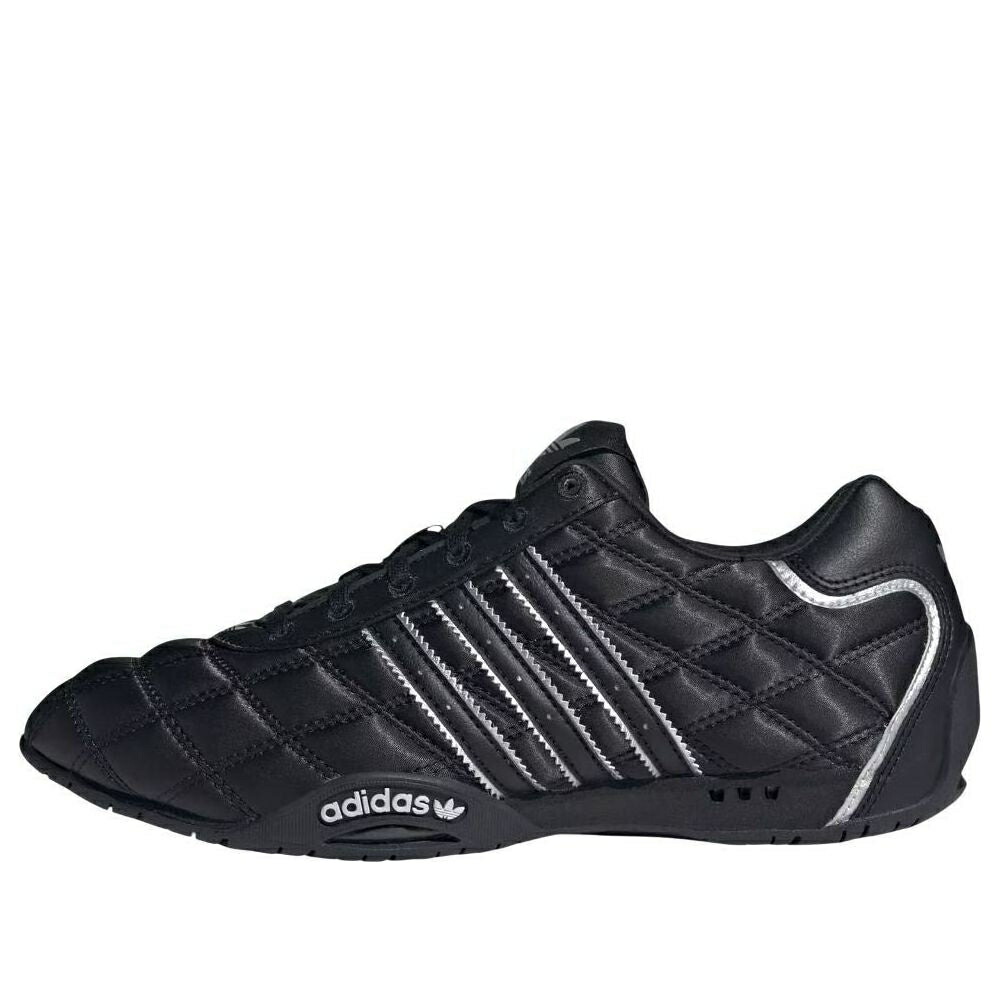 アディダス しろがね色 しろがね色 中核グループ 黒いこと 黒いこと \u0027BLACK METALLIC\u0027 スニーカー レディース ADIDAS (WMNS) ADIRACER LO SILVER JS0286 / CORE BLACK CORE BLACK SILVER