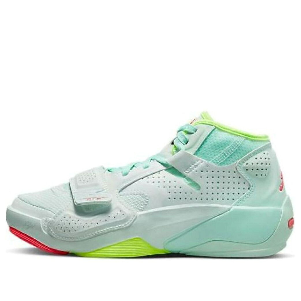 ナイキ ジョーダン 緑 緑であること \u0027BARELY GREEN\u0027 御坊っちゃん キッズ JORDAN (GS) AIR ZION 2 DV0992-367 / BARELY GREEN VOLT MINT FOAM もの言う花 マタニティ スニーカー
