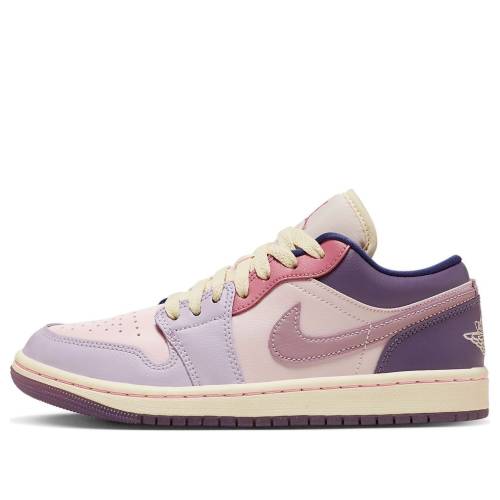 ナイキ ジョーダン 紫 パープル さくら色 \u0027PASTEL PLUM\u0027 スニーカー レディース JORDAN (WMNS) AIR 1 LOW DZ2768-651 / PASTEL PURPLE PINK RATAN