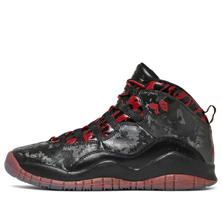 ナイキ ジョーダン 黒色 ブラック 'DOERNBECHER' ジュニア キッズ JORDAN (GS) AIR 10 RETRO DB 641746-060 / BLACK ベビー マタニティ スニーカー