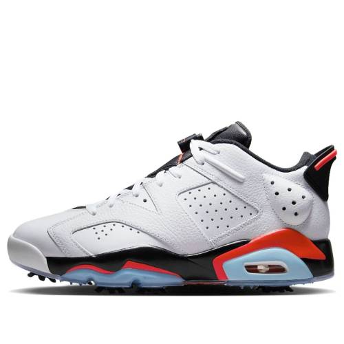 ナイキ ジョーダン ゴルフ 白いこと 白いこと 黒いこと 黒いこと \u0027WHITE INFRARED\u0027 スニーカー メンズ JORDAN AIR 6 RETRO LOW GOLF DV1376-106 / WHITE BLACK
