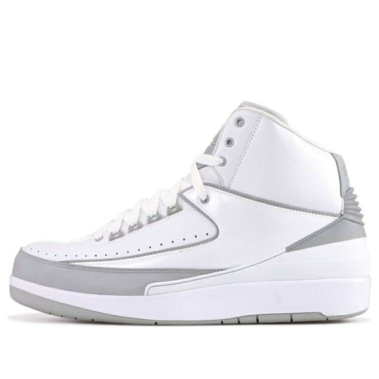 ナイキ ジョーダン 白色 ホワイト 25TH ANNIVERSARY スニーカー メンズ JORDAN AIR 2 RETRO 385475-101 / WHITE