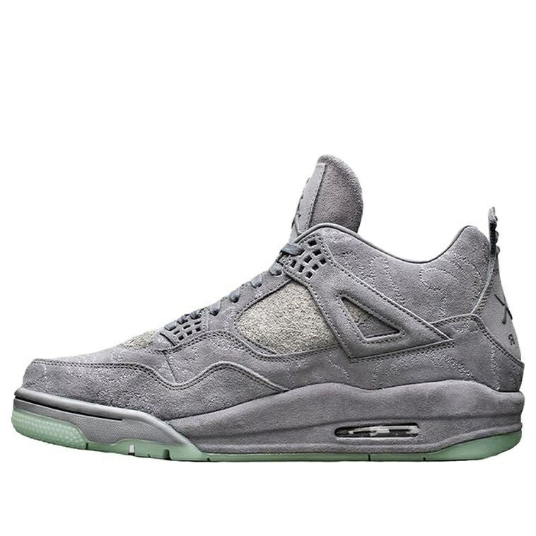 ナイキ ジョーダン クール 灰色 グレー 白色 ホワイト COOL GREY スニーカー メンズ JORDAN AIR 4 RETRO X KAWS 930155-003 / COOL GREY WHITE