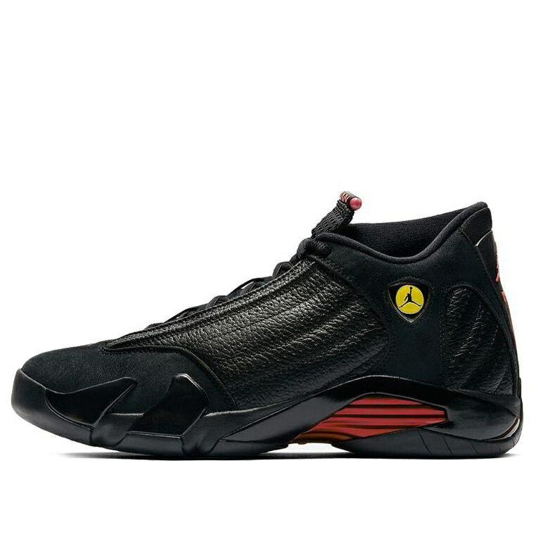 ナイキ ジョーダン 黒色 ブラック 赤 レッド LAST SHOT スニーカー メンズ JORDAN AIR 14 RETRO 2018 487471-003 / BLACK VARSITY RED