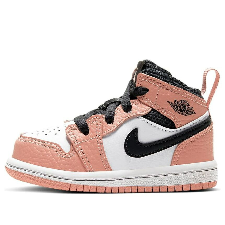 ナイキ ジョーダン ミッド さくら色 \u0027PINK QUARTZ\u0027 もの言う花 JORDAN (TD) AIR 1 MID 644507-603 / PINK