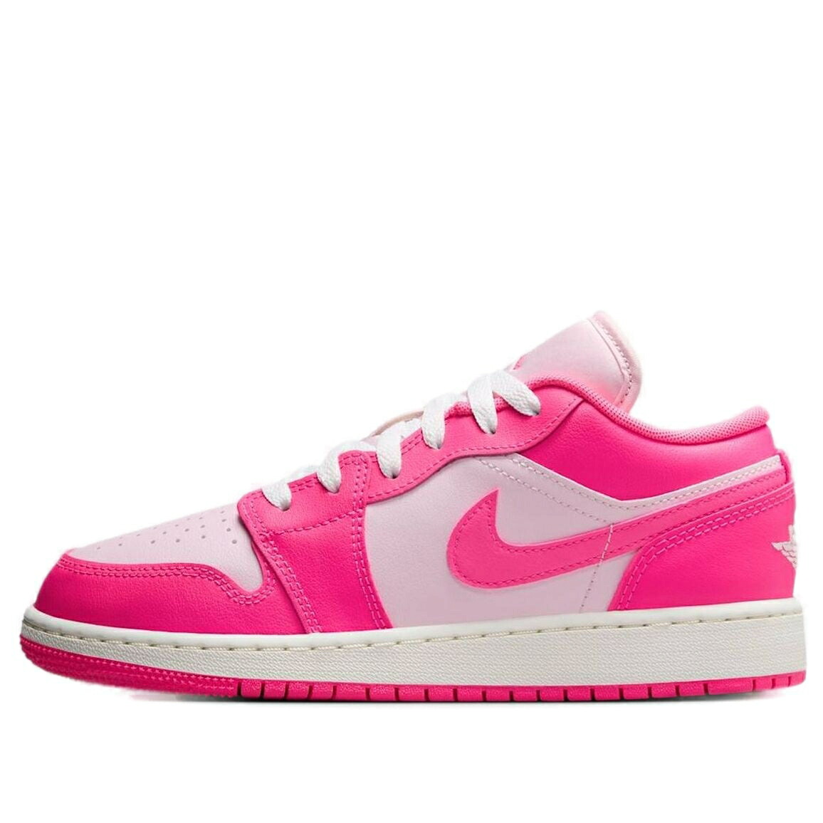 ナイキ ジョーダン サクラ色 \u0027PINK FOAM\u0027 御坊っちゃん キッズ JORDAN (GS) AIR 1 LOW 553560-661 / PINK FOAM HYPER PINK SAIL もの言う花 マタニティ スニーカー