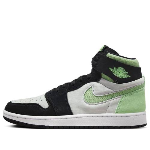 ナイキ ジョーダン ズーム 黒色 ブラック 白色 ホワイト 緑 グリーン 'WHITE GREEN' スニーカー メンズ JORDAN AIR 1 ZOOM CMFT 2 BLACK HONEYDEW VAPOR DV1307-103 / WHITE BLACK HONEYDEW VAPOR GREEN|スニケス