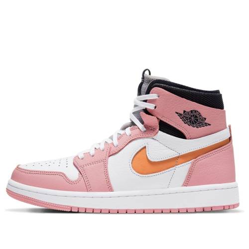 ナイキ ジョーダン ご機嫌 望遠レンズ サクラ色 白いこと 白いこと \u0027PINK GLAZE\u0027 スニーカー レディース JORDAN (WMNS) AIR 1 HIGH ZOOM CT0979-601 / PINK GLAZE CACTUS FLOWER WHITE