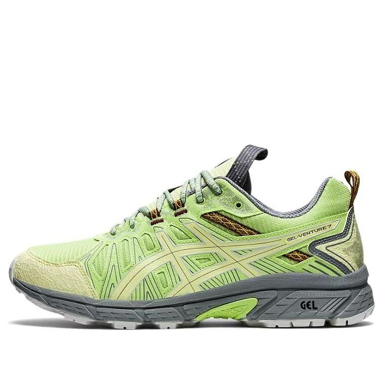 アシックス 緑 グリーン 'LIME GREEN' スニーカー メンズ ASICS HN1-S GEL-VENTURE 7 1201A195-300 / GREEN