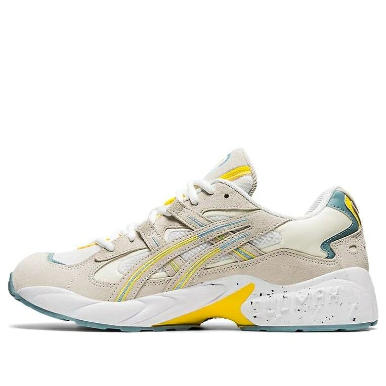 アシックス 'GREY TEAL' スニーカー メンズ ASICS GEL-KAYANO 5 OG LEMON 1021A479-021 / CREAMY｜スニケス