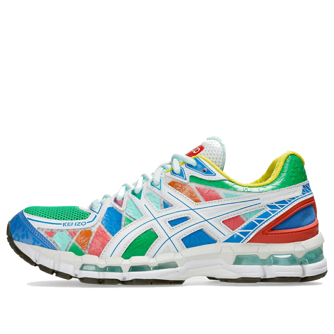 アシックス 白いこと 白いこと \u0027MULTICOLOR\u0027 スニーカー メンズ ASICS X KENZO GEL-KAYANO 20 \u0027MULTI-COLOR\u0027 1201A992-960 / MULTI WHITE