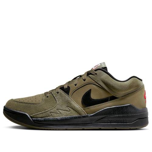 ナイキ ジョーダン スタジアム オリーブ 赤 レッド OLIVE BLACK スニーカー メンズ JORDAN AIR STADIUM 90 HF5258-201 / MEDIUM OLIVE UNIVERSITY RED SAIL