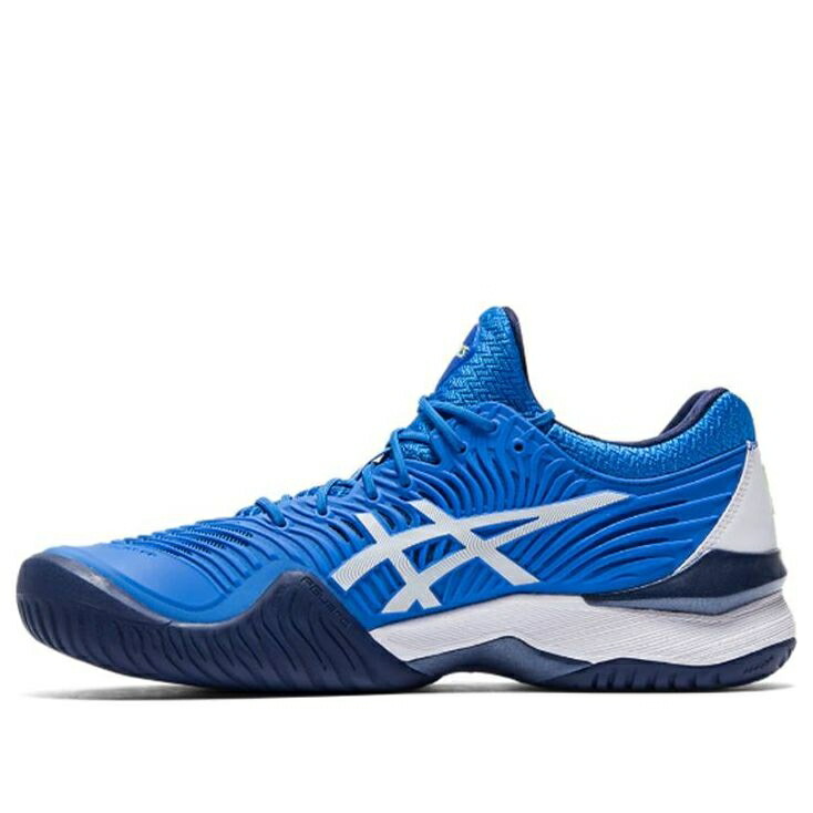 アシックス コート 青色 ブルー 白色 ホワイト 'US OPEN' スニーカー メンズ ASICS COURT FF NOVAK 1041A089-400 / BLUE WHITE