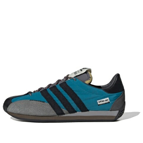 アディダス カントリー スニーカー スニーカー 青み 青色 薄墨色 薄墨色 \u0027BLUE GREY\u0027 メンズ ADIDAS ORIGINAL X SONG FOR THE MUTE COUNTRY OG LOW TRAINERS ID3545 / BLUE GREY
