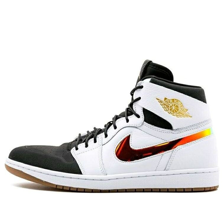 ナイキ ジョーダン ハイ 白色 ホワイト ミッド 紺色 ネイビー 'DUNK ABOVE' スニーカー メンズ JORDAN AIR 1 HIGH NOUVEAU FROM 819176-104 / WHITE MID NAVY GUM