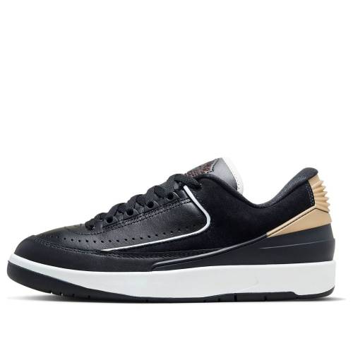 ナイキ ジョーダン 黒いこと 黒いこと 赤 赤いこと ゴールド \u0027BLACK GOLD\u0027 スニーカー レディース JORDAN (WMNS) AIR 2 RETRO LOW METALLIC DX4401-001 / BLACK VARSITY RED METALLIC GOLD
