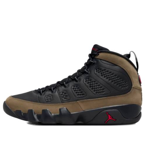 ナイキ ジョーダン 黒いこと 黒いこと 赤 赤いこと オリーブ \u0027OLIVE\u0027 スニーカー メンズ JORDAN AIR 9 RETRO HV4794-030 / BLACK TRUE RED LIGHT OLIVE