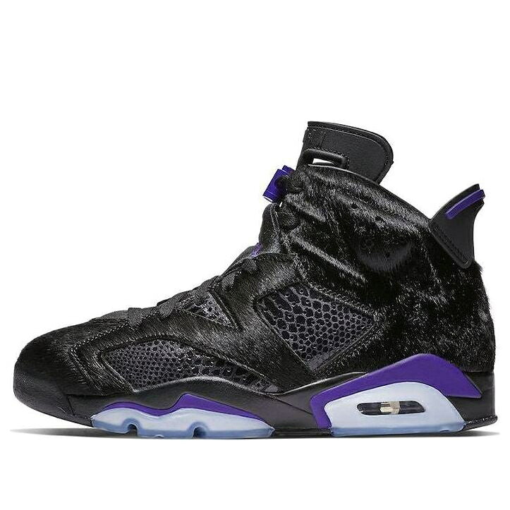 ナイキ ジョーダン 黒いこと 黒いこと 調和 コン吊りひも \u0027PONY HAIR\u0027 スニーカー メンズ JORDAN AIR 6 RETRO X SOCIAL STATUS AR2257-005 / BLACK DARK CONCORD