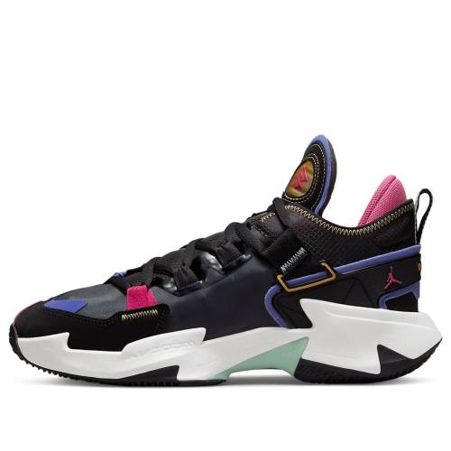 ナイキ ジョーダン 黒いこと 黒いこと ZER0.5 \u0027HYPE MUSIC\u0027 スニーカー メンズ JORDAN AIR WHY NOT PF DC3638-001 / BLACK WATERMELON SAPPHIRE MINT