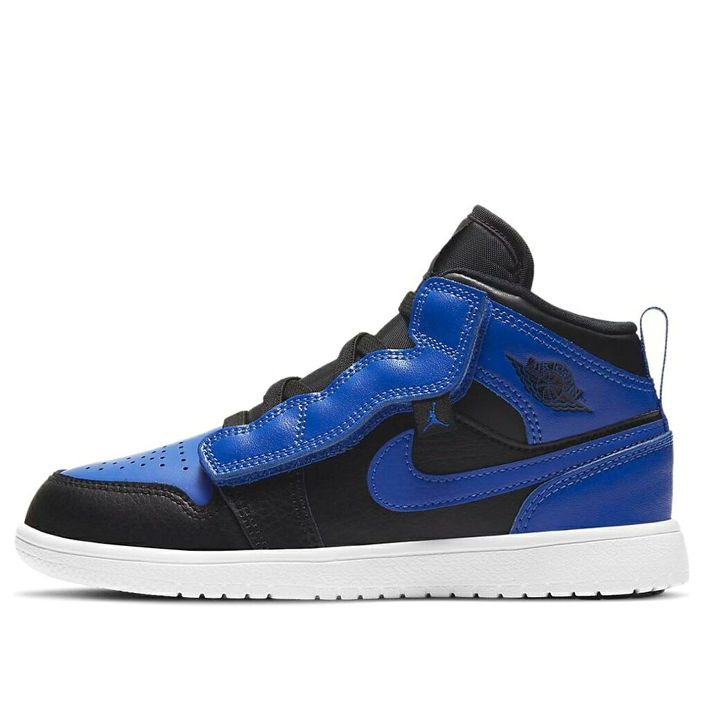 ナイキ ジョーダン ミッド 青味 青み \u0027HYPER ROYAL\u0027 御坊っちゃん キッズ JORDAN (なおなお書き) AIR 1 MID ALT AR6351-077 / BLUE もの言う花 マタニティ スニーカー