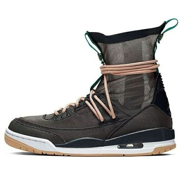 ナイキ ジョーダン ライト 黒色 ブラック 'ANTHRACITE GREEN' スニーカー レディース JORDAN (WMNS) AIR 3 RTR EXPLORER LITE XX BQ8394-003 / BLACK