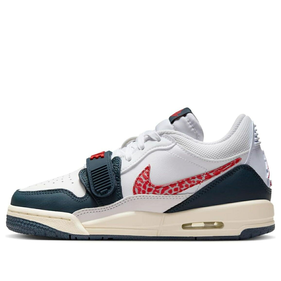 ナイキ ジョーダン レガシー 白色 ホワイト 灰色 グレー アイボリー 'USA' ジュニア キッズ JORDAN (GS) AIR LEGACY 312 LOW CD9054-146 / WHITE WOLF GREY PALE IVORY ベビー マタニティ スニーカー｜スニケス