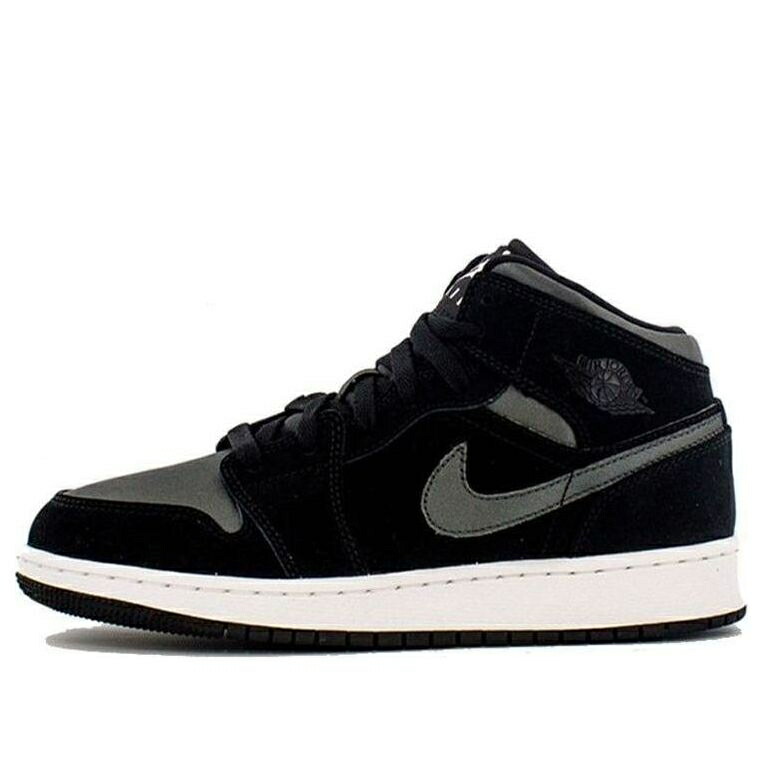 ナイキ ジョーダン ミッド 灰色 グレー 黒色 ブラック 'BLACK ANTHRACITE' ジュニア キッズ JORDAN (GS) AIR 1 MID SE BQ6931-012 / GREY BLACK ベビー マタニティ スニーカー