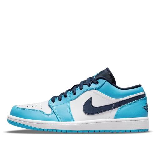 ナイキ ジョーダン 白いこと 白いこと 青碧 青碧 \u0027UNC\u0027 スニーカー メンズ JORDAN AIR 1 LOW 553558-144 / WHITE UNIVERSITY BLUE OBSIDIAN