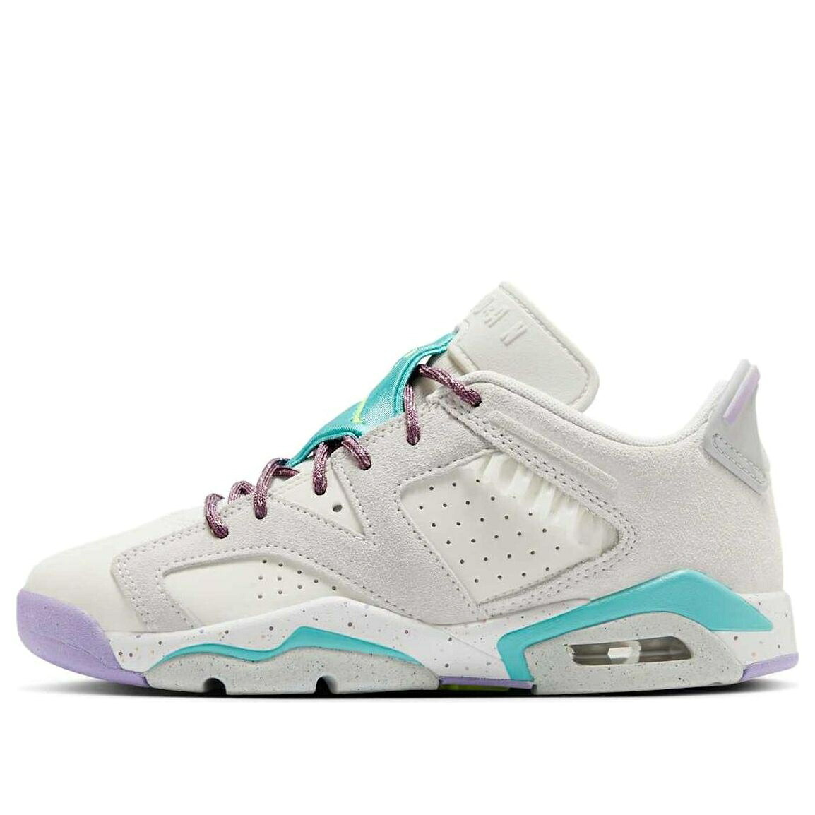 ナイキ ジョーダン 緑 緑であること \u0027LET\u0027S PLAY\u0027 御坊っちゃん キッズ JORDAN (GS) AIR 6 LOW FV5451-001 / PHANTOM GREEN FROST HYDRANGEAS もの言う花 マタニティ スニーカー