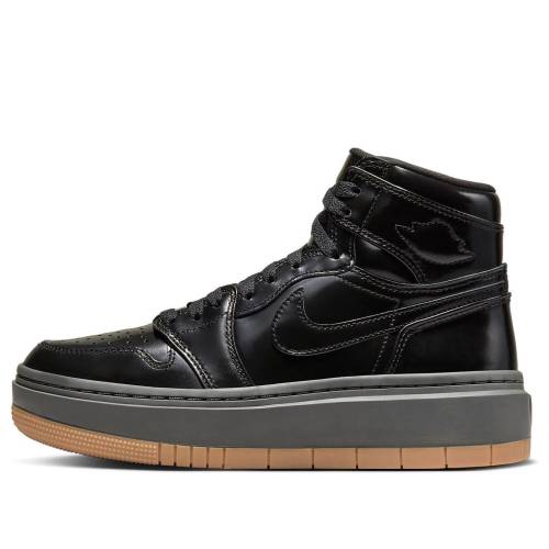 ナイキ ジョーダン 御機嫌 黒いこと 黒いこと \u0027BLACK GUM\u0027 スニーカー レディース JORDAN (WMNS) AIR 1 ELEVATE HIGH FB9894-001 / BLACK BLACK MEDIUM ASH GUM LIGHT