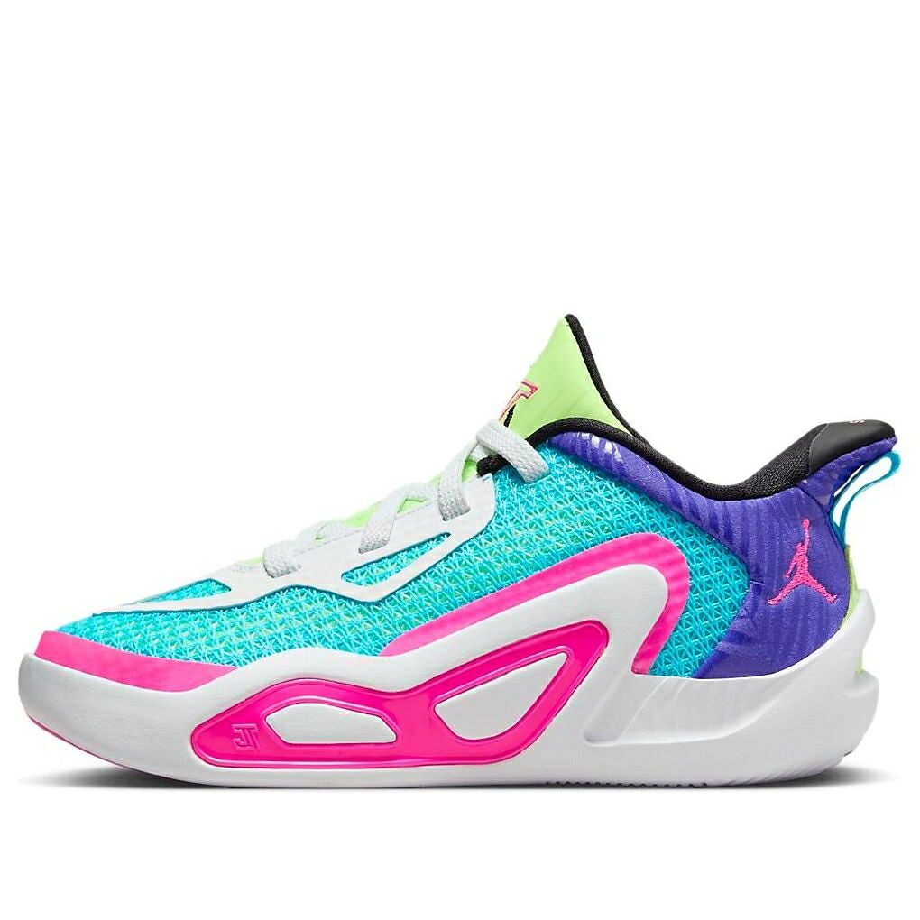 ナイキ ジョーダン 青碧 青色 紫 パープル \u0027WAVE RUNNER\u0027 御坊っちゃん キッズ JORDAN (なおなお書き) AIR TATUM 1 FV0173-400 / BLUE PURPLE もの言う花 マタニティ スニーカー キッズ・ベビー・マタニティ-キッズファッション