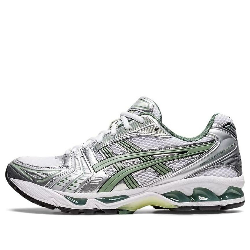 アシックス しろがね色 しろがね色 緑 緑であること \u0027PURE GREY\u0027 スニーカー メンズ ASICS GEL-KAYANO 14 SILVER SLATE 1201A019-107 / SILVER GREEN