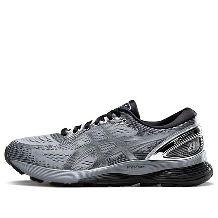 アシックス プラチナム 灰色 グレー 'SHEET SILVER' スニーカー メンズ ASICS GEL-NIMBUS 21 PLATINUM ROCK 1011A709-020 / GREY|スニケス