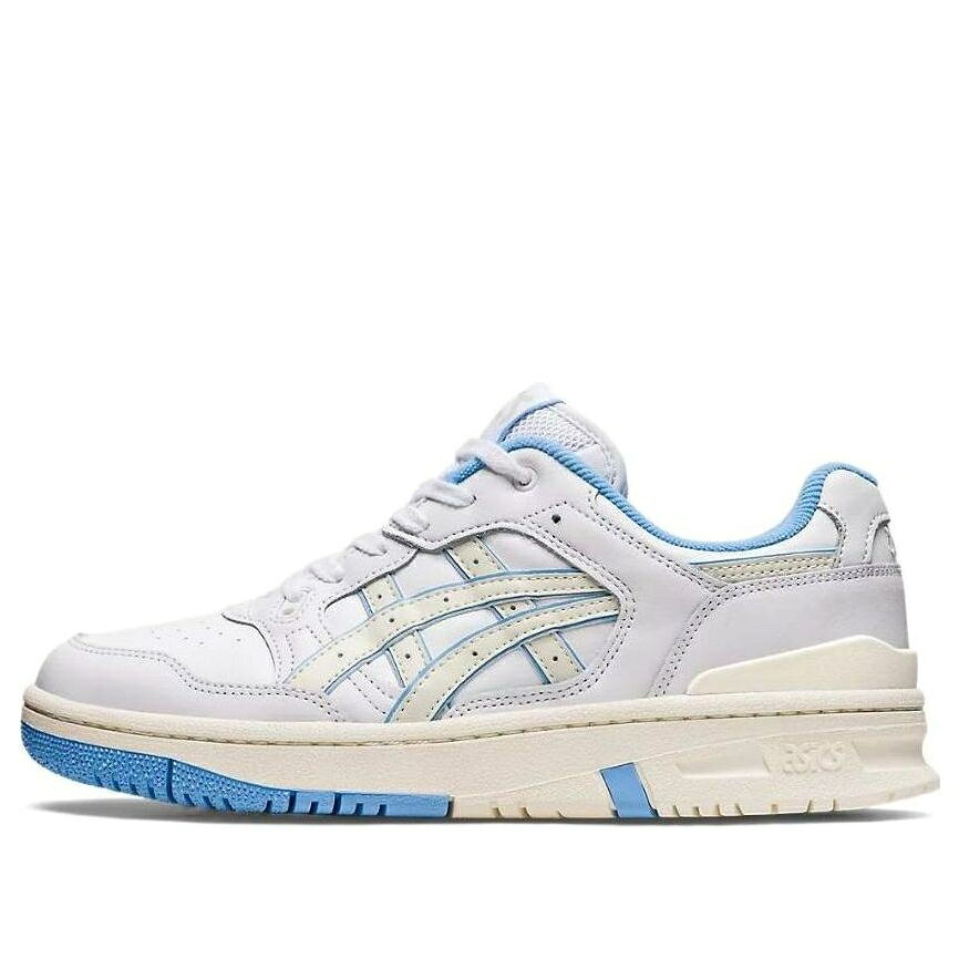 アシックス 白色 ホワイト 青色 ブルー 'WHITE BLUE' スニーカー メンズ ASICS EX89 LIGHT 1201A476-110 / WHITE BLUE|スニケス